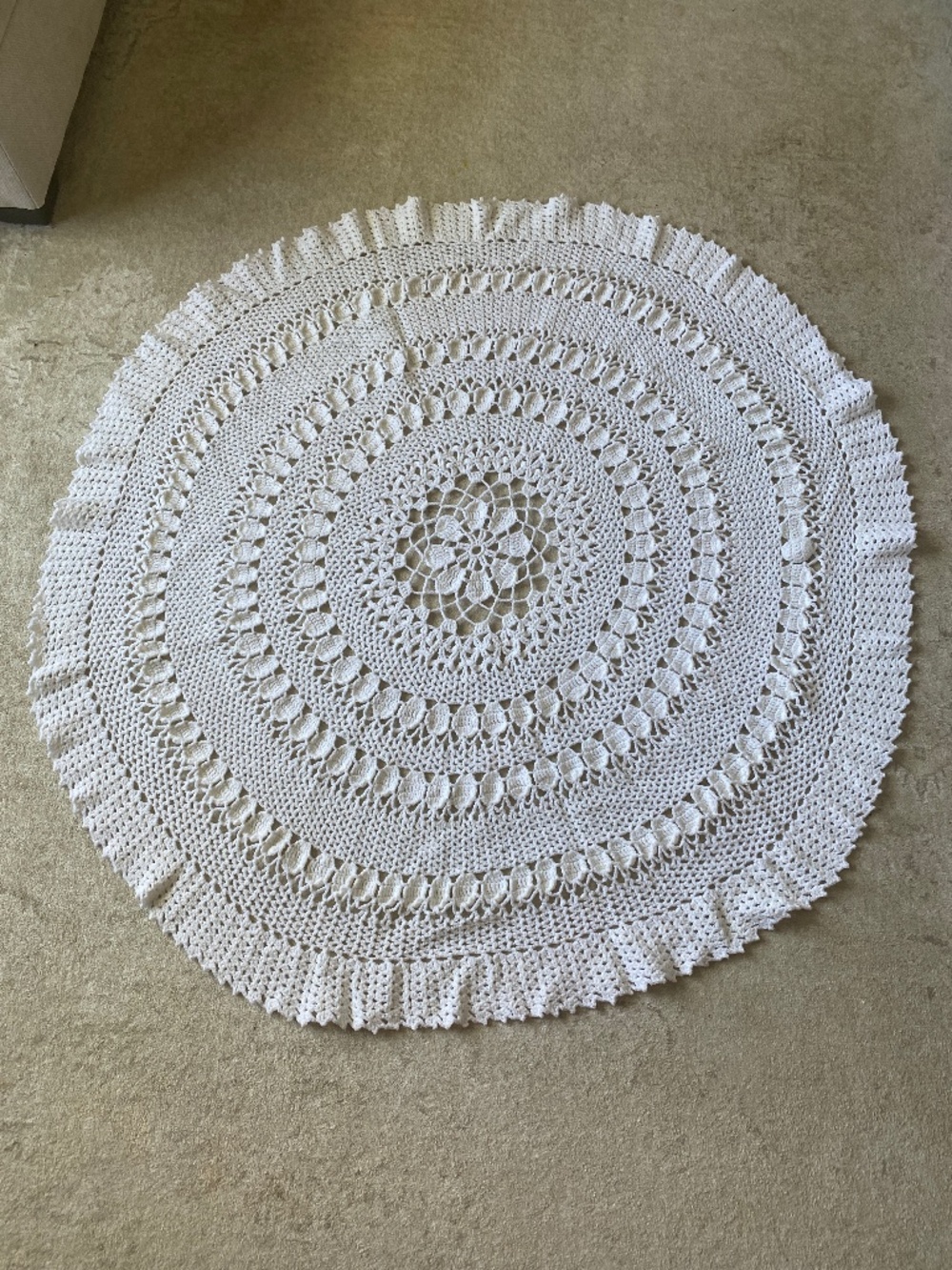 4 handmade baby blankets